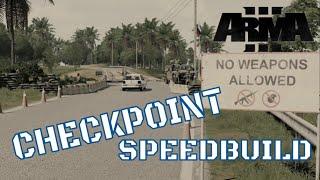 Arma 3 Editor Russian VDV Checkpoint Speedbuild