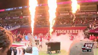 Thousands pack Alamodome for SA Commanders' inaugural game