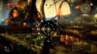 The Witcher 2 - Kayran Boss Fight Hard Walkthrough HD6970 Maxed Out 1600x900