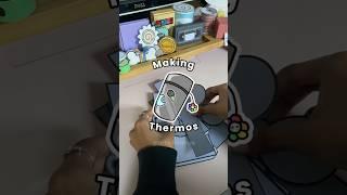 Making The Thermos Trinket!  #papercraft #dandysworld #diyideas #diycrafts #dandysworldtrinkets