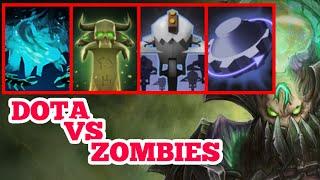 NEW DOTA 2 ABILITY DRAFT 2020 IMBA BROKEN SKILL DOTA VS ZOMBIE