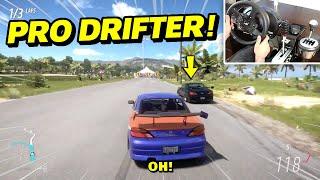 Pro Drifter challenged me in Forza Horizon 5!