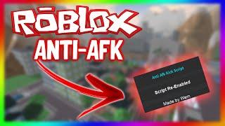  ROBLOX ANTI-AFK SCRIPT / HACK - NEVER GET KICKED AGAIN - WORKING 2021