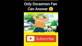 Only Doraemon Fans Can Answer | BY POKEGX | #shorts #ytshorts #doraemon #nobita #anime #facts #viral