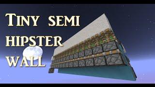 Tiny semi hipster door: Explanation + Tutorial | Minecraft PC/Xbox