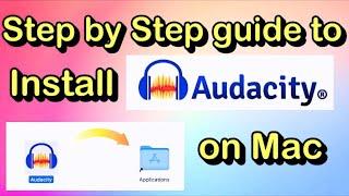 Install AUDACITY on your Mac | Step by Step Guide | Apr 2024 | I&Mac