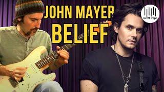 John Mayer Belief - Solo - Guitar Lesson