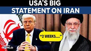 Donald Trump On Iran | Israel Iran War LIVE | Iran News Today | Iran Israel War News Today