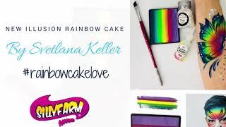 New Rainbow Cake Alert! Illusion Rainbow Cake By Svetlana Keller