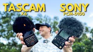 TASCAM X6 VS SONY PCM-D100: Can You Hear the Difference?