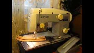 Sewing machine Швейная машина Veritas 8014/35 test кожа