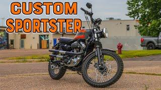 Sportster Scrambler build rundown