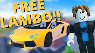 EARNED A FREE LAMBO | Pickup To Concept #4 | Roblox Jailbreak