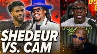 Unc & Ocho react to Shedeur Sanders & Travis Hunter shading Cam Newton during pregame | Nightcap