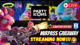 [LIVE] Paty Icons Gameplay Livestream | Mirpass Giveaway | Ronin Games