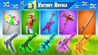 The RANDOM *EVERYTHING* challenge in Fortnite: Battle Royale!