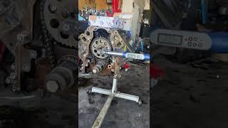 torquing cam sprocket #cam #follow #project #torque #ls2 #lq9 #fyp #build #subscribe