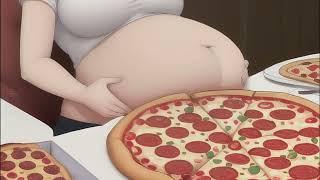 Digesting 2 Whole Large Pizzas  (Stomach Noises ASMR)