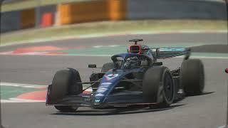 AC/Sim Dream FW44 Driving Test at Barcelona