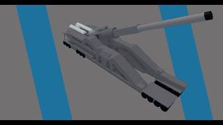 ROBLOX - Plane Crazy [Tutorial] Mini Gustav Cannon (By ceaseReece)