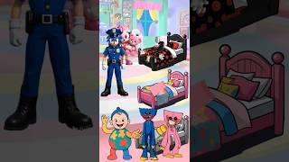 Who Stole The Heads?!  Huggy wuggy vs Kissy missy  #shorts​ #comedy​ #sprunki​
