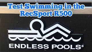 Endless Pools RecSport R500 - Test Swim