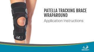 Patella Tracking Brace Wraparound Application Instructions