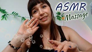 ASMR  Массаж ног АСМР SPA процедуры скраб, масло, крем