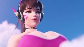 Giantess D.Va - Turbulence (Giantess Animation)