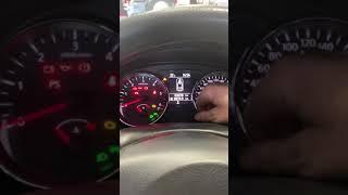 2012 Nissan Qashqai service reset