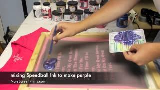 Screen Printing Project with Screen Printing at Home Supplies - Adele Turning Tables