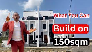 JAW-DROPPING: What you can Build on 150sqm Land | 4 bedroom duplex + Penthouse