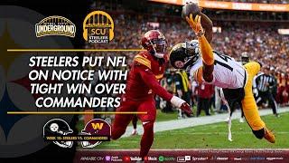 Steelers put NFL on notice with tight win over Commanders