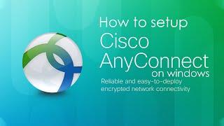 How to setup any connect VPN in windows