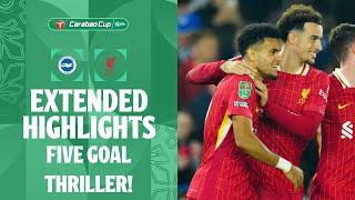 FIVE GOAL THRILLER! | Brighton v Liverpool extended highlights