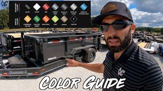 Trailer Color Option Guide | Diamond C