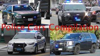 Police Cars Responding Compilation #2