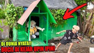 ASLI!!! BOCIL DIKEJAR DI RUMAH UPIN IPIN TERBENGKALAI!