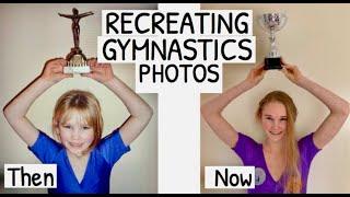 Recreating My OLD Gymnastics Photos!