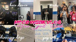 HOCO WEEK VLOG  | spirit week, hoco game, hoco dance, etc.