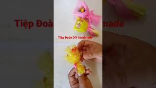 How to make mini flower bouquets from candy|Tiệp Đoàn DIY handmade