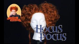 WINIFRED SANDERSON WIG STYLING | Witchyween