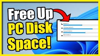 How to FREE UP Disk Space on Windows 10 or 11 PC (49 Gbs or More!)