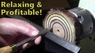 Sooo Easy!  Make Money Wood Turning or Give as Gifts! - Woodturning