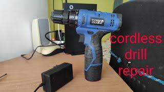 how to fix a cordless drill BMS problem