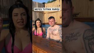 Gözde Akgün | Nefes Tutma Yarışı #gözdeakgün #shorts