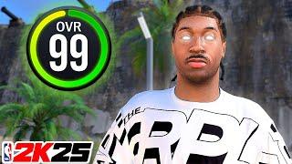 I Hit 99 OVR W/ My 6'6 POINT GOD & BROKE NBA 2k25