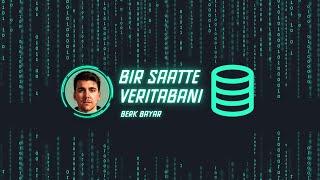 1 Saatte Veri Tabanı Eğitimi (SQL , MySQL Database)