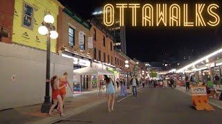 Saturday Night in Downtown Ottawa - A week after reopening - ByWard Market & Vanier - June 19, 2021