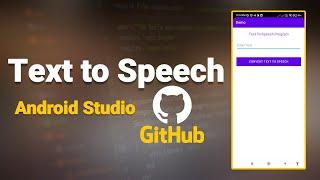 How to Make Text to Speech in Android Studio | TextToSpeech